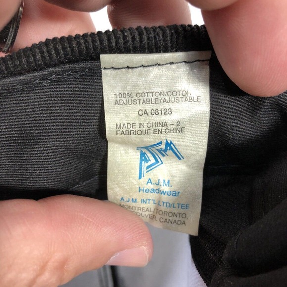 VTG UNGAVA BAY OUTFITTERS UNCAVA HAT CAP CORDUROY SNAPBACK ONE SIZE FITS MOST OS - Picture 13 of 14